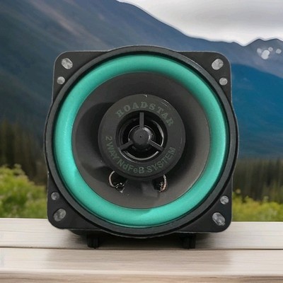 Road Star 100W 4'' 2-way V0-402 Speakers Excellent Replacement With Crisp Sound