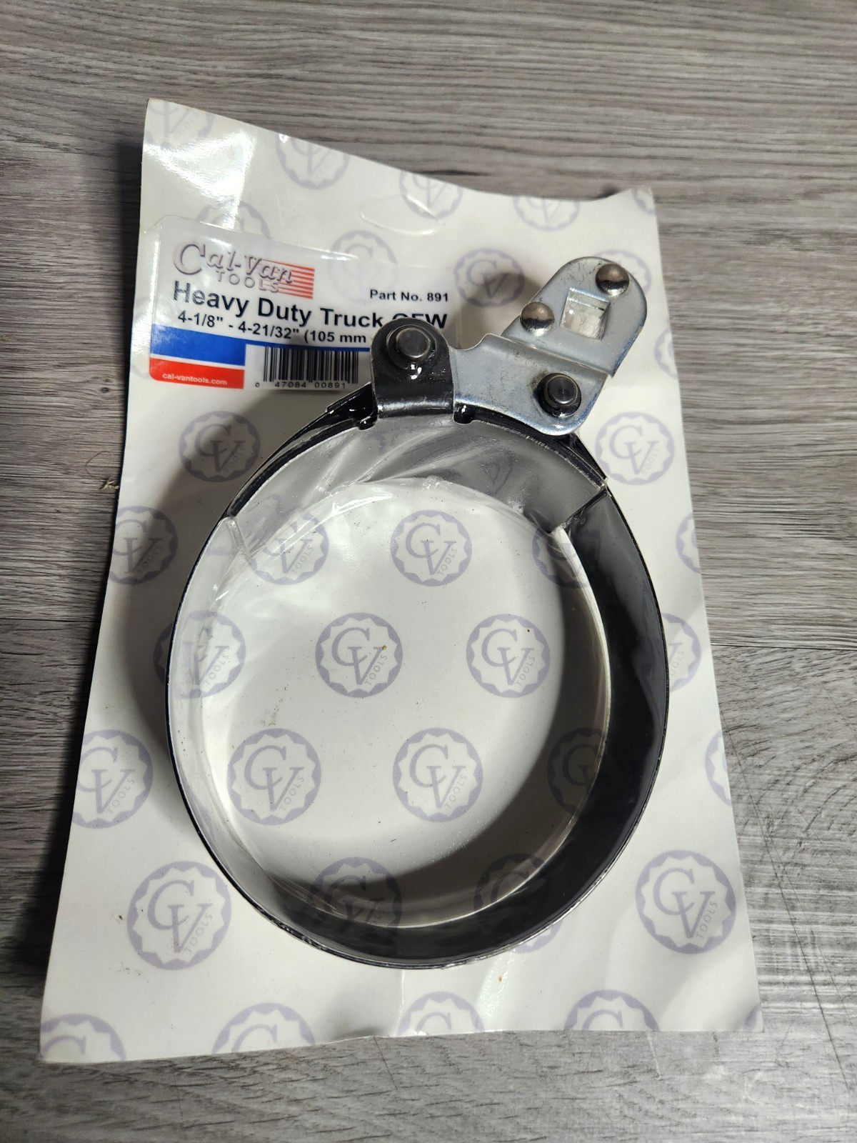 Cal-Van OIL FILTER WRENCH 891  Heavy duty  Big rig Truck tool  Large filters