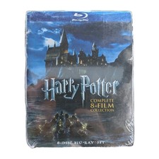 Harry Potter: Complete 8-Film Collection 8-Disc Blu-ray Set New Sealed