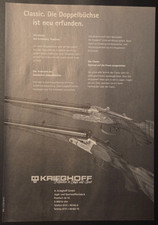 33. H. Krieghoff GmbH Hunting & Sporting Weapons Factory Rifle Advertising Advertising 1994