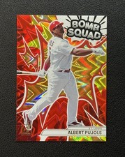 🔥2026 Panini Donruss ALBERT PUJOLS /99 BOMB SQUAD HOLO  #16🔥