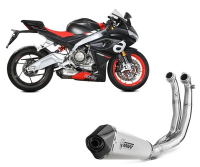 Complete Exhaust MIVV DELTA RACE Steel for APRILIA RS 660 2020 > 2024