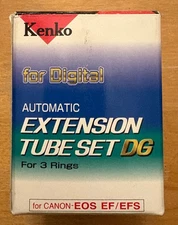 Kenko Automatic Extension Tube Set DG for Canon EOS EF/EFS
