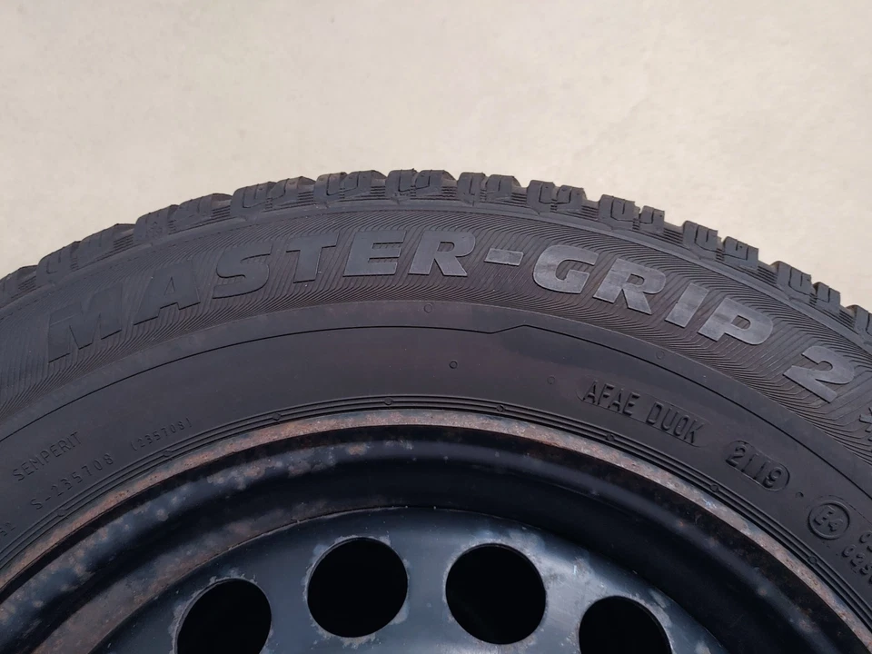 4 WINTERRÄDER MERCEDES A-Klasse W176 B-Klasse W246 195/65 R15 15 Zoll RDKS 6-7mm - Bild 4 von 4