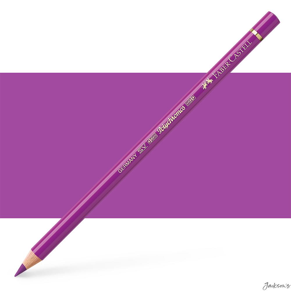 Faber-Castell Polychromos Colour Pencil Oil Based 3.8mm Crimson Drawing