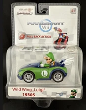 MARIO KART WII WILD WING “LUIGI” Pull & Speed, 19305 Factory Sealed