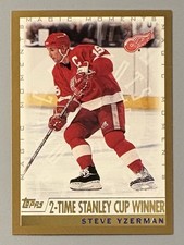 1999-00 Topps - Steve Yzerman #286 2-Time Stanley Cup Winner
