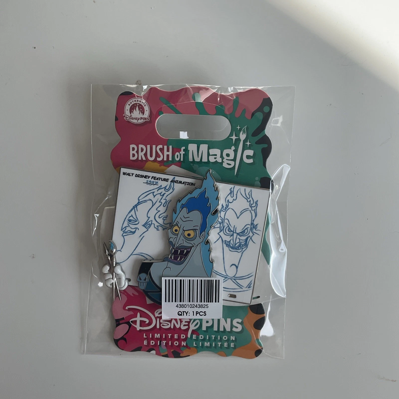 Disney Brush of Magic HADES Limited Edition Pin LE 3750