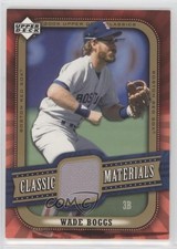 2005 Upper Deck Classics Classic Materials Wade Boggs #MA-WB HOF 00jz