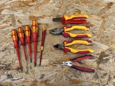 Knipex Wera Wiha Set Insulated Pliers Crimps Screwdrivers Electricians Plumbers