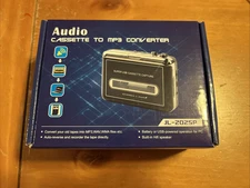 AUDIO CASSETTE PLAYER TO MP3 CONVERTER JL-2025P NEW IN BOX