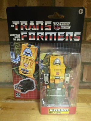 Transformers Brawn Retro G1 Actionfigur Autobot - Neu & Sealed - 2025 Reissue