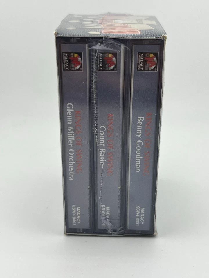 Kings Of Swing 3 Cassette Set 30 Songs Benny Goodman Count Basie Glenn Miller - Image 2 of 4