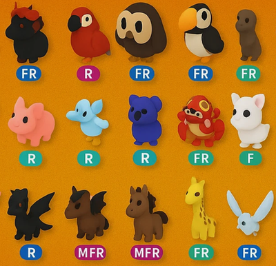 #ad Virtual Pet Egg ? MFR NFR FR Mega Neon ? Trusted Seller $84.99