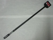 Bully Tools 92200 Heavy Duty Sidewalk and Ice Scraper with Long Steel Handle