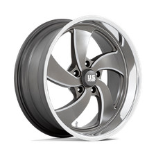 Us Mag U133 Desperado Anthracite Milled Diam-cut Lip Rim 20x8 5x1275x5.0 1