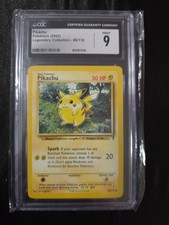 2002 POKÉMON PIKACHU LEGENDARY COLLECTION #86/110 CGC MINT 9 on eBay