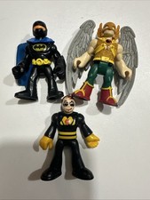 Imaginext DC Super Friends HAWKMAN, And BATMAN BUNDLE Of 3 