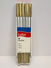 Lufkin 066F Red End Folding Wood Rule Inside Reading 6ft x 5/8"-New In Box
