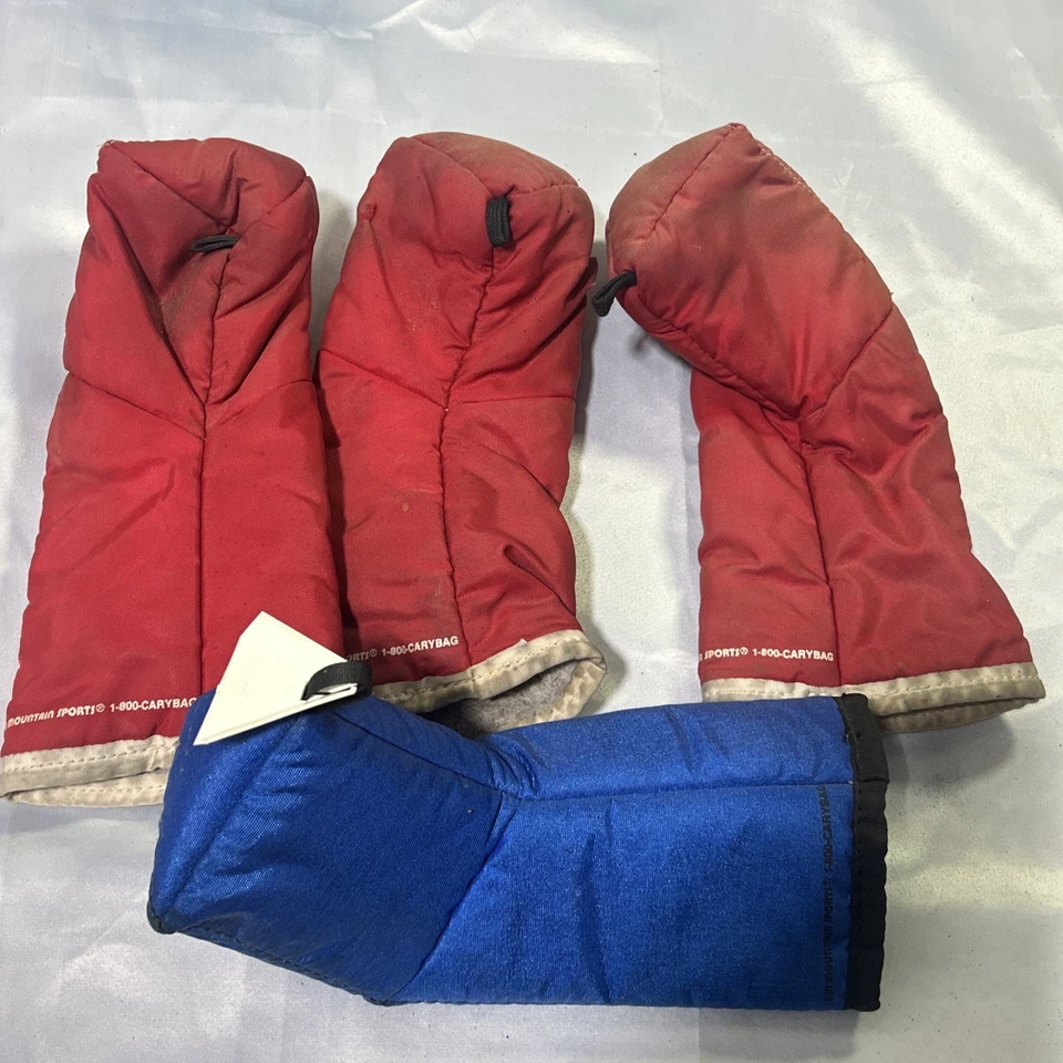 LOTE DE 4 - Fundas para cabeza de golf Sun Mountain Sports vintage Foto 3 de 4