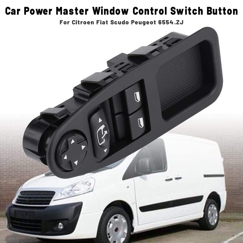 INTERRUTTORE ALZACRISTALLI 6554.ZJ PER CITROEN JUMPY FIAT SCUDO/PEUGEOT EXPERT (07-16)