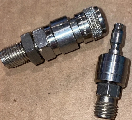 SWAGELOK PAT'D 316 QUICK CONNECT SET (14”tube) Preowned