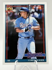 2026 Topps Series 1 Corey Seager #T91-65 Topps Baseball 75th Anniversary 