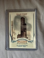2015 Allen And Ginter 10th Anniversary Stamped Buyback Willis Tower 2012 #WTB4