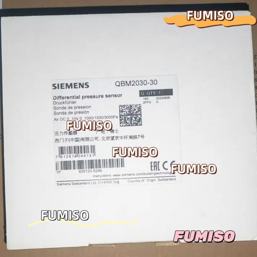 1pcs SIEMENS QBM2030-30 Pressure Sensors fast shipping Free delivery~