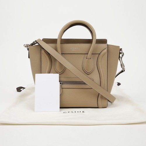 Celine Luggage Nano Tote Shoulder Bag 189243DRU 155593744