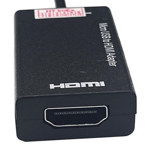 USB Micro B MHL auf HDMI Adapter, 16cm, Smartphone, Tablet, PC zu TV, Beamer - Bild 4 von 11