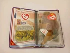 Ty Beanie Baby Dinosaur Trio Steg The Stegosaurus Vtg New McDonalds Plushie