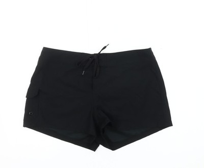 La Blanca Damen Shorts schwarz Freizeit Kordelzug M