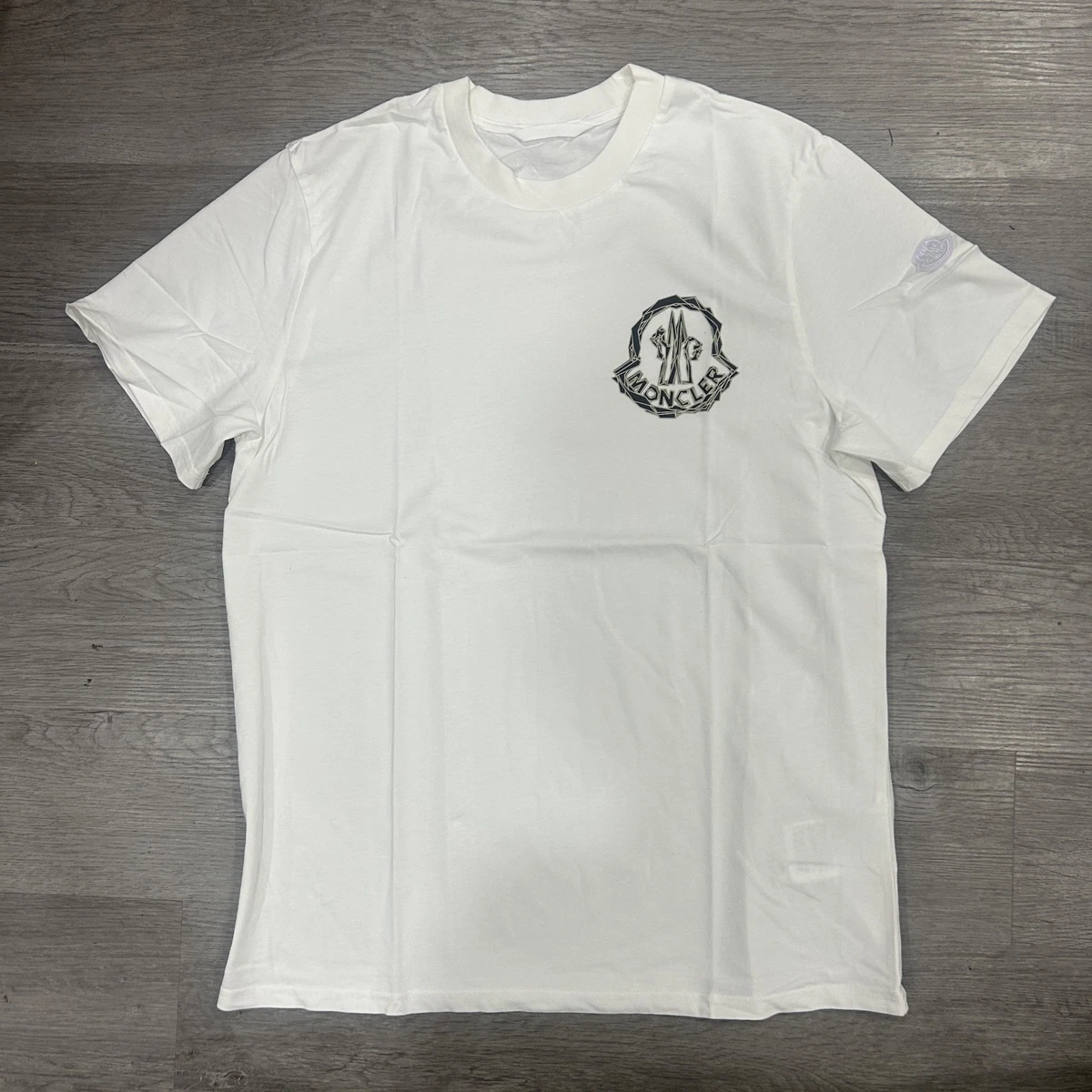 Moncler White T-Shirts for Men for sale | eBay
