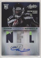 2013 Panini Absolute NFL Signatures Prime 6/49 Christine Michael #203 Auto 06im