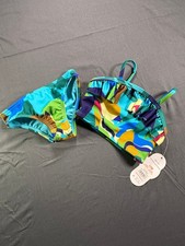 NEW wonder nation blue/green 12M (19.5-22 lbs) 2 piece bathing suit