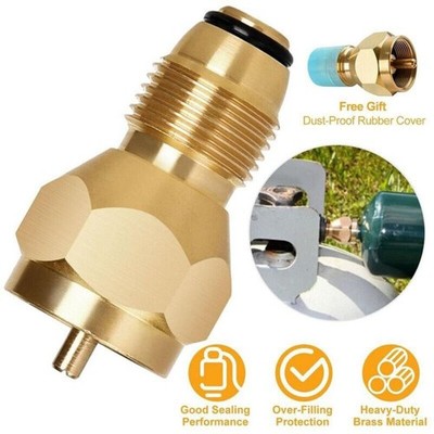 Propan Refill Adapter Gasflasche Tank Coupler Heizung für Camping Kochen
