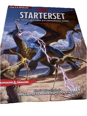 Dungeons & Dragons Starterset - D&D Abenteuerbox Grundregelwerk Rollenspiel NEU