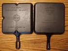 Griswold & Wagner Ware Cast Iron Bacon & Egg Breakfast Skillet 666 1101