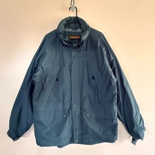 Timberland Weather Gear Insulated Shell Barn Jacket Hoodie Forest Green Large L