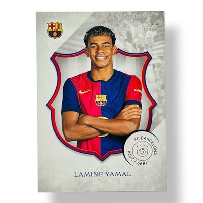 Lamine Yamal Topps FC Barcelona 125 Years 2024/25 125 Legacy Card Number 16