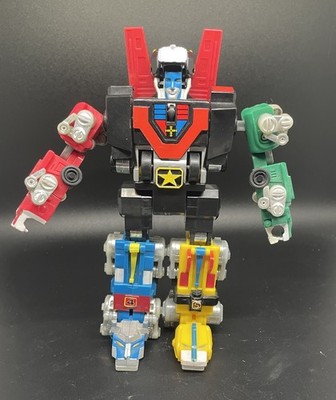 1984 Vintage Voltron Defender of the Universe 5 Lions Panosh Place Jaw Damage