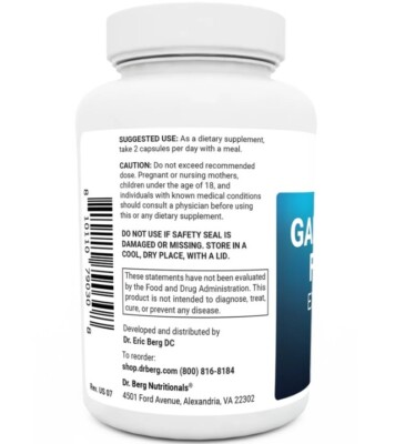 Dr Berg Gallbladder Formula Extra Strength Capsules, 90 Count - View #4