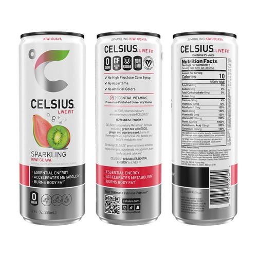 Sparkling Original Variety Pack, Functional Energy Drink 12 fl oz (Pack of 12) - Picture 3 of 6