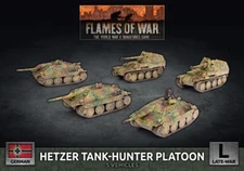 Hetzer/Marder Tank Hunter Platoon German Late Flames of War