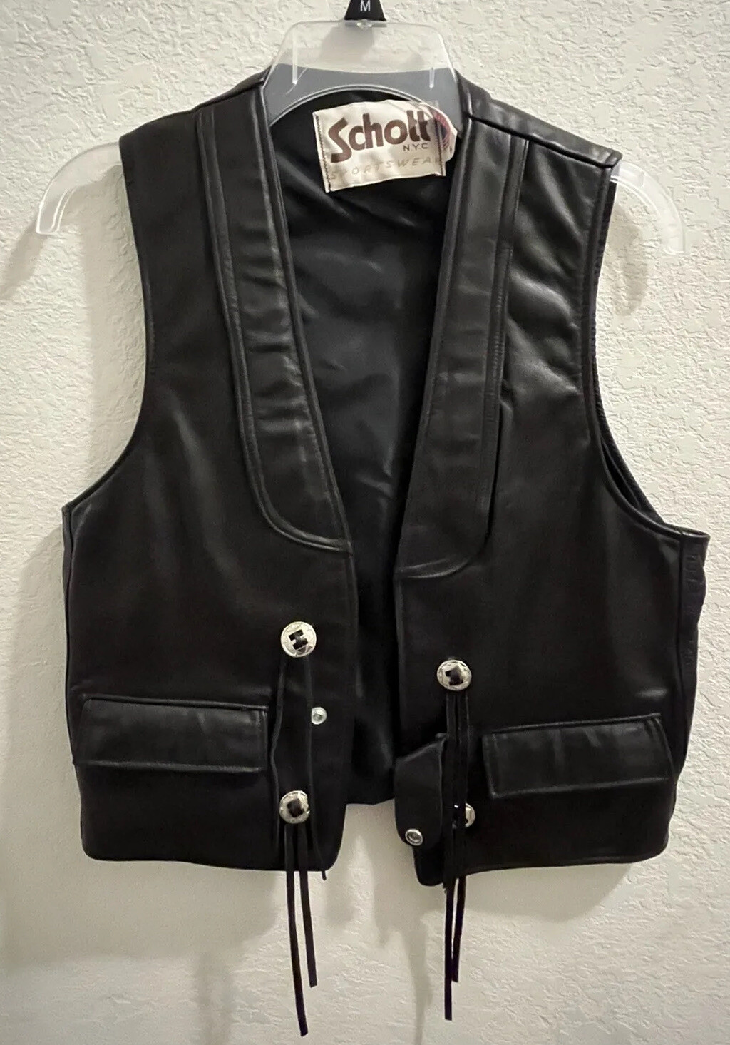 schott nyc sportswear leather Gem