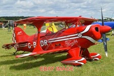 FOTO FLUGZEUG PITTS S-1S SPECIAL "G-BKDR" DIESER KLASSISCHE PITTS IST BESITZ UND DIS
