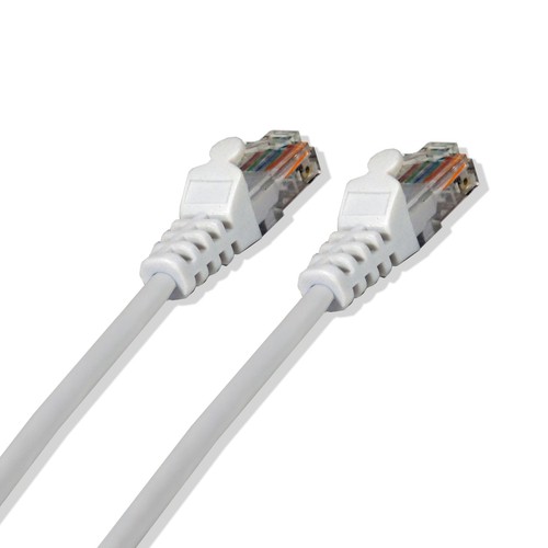 Cable Cat6 Ethernet Red LAN RJ45 Cable de conexión Internet Blanco (paquete de 50) - Imagen 2 de 3