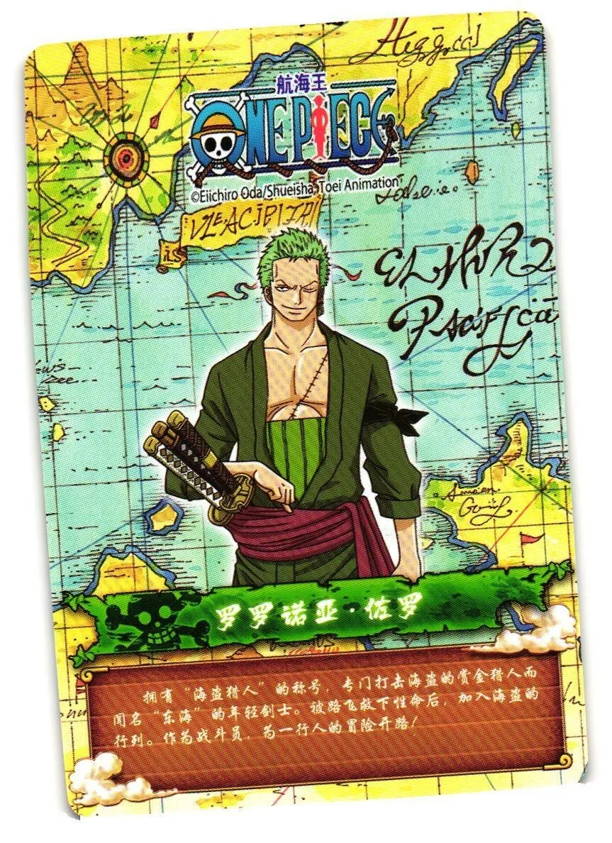 Roronoa Zoro SR OP-DH-0M01-025 One Piece Anime Trading Card TCG