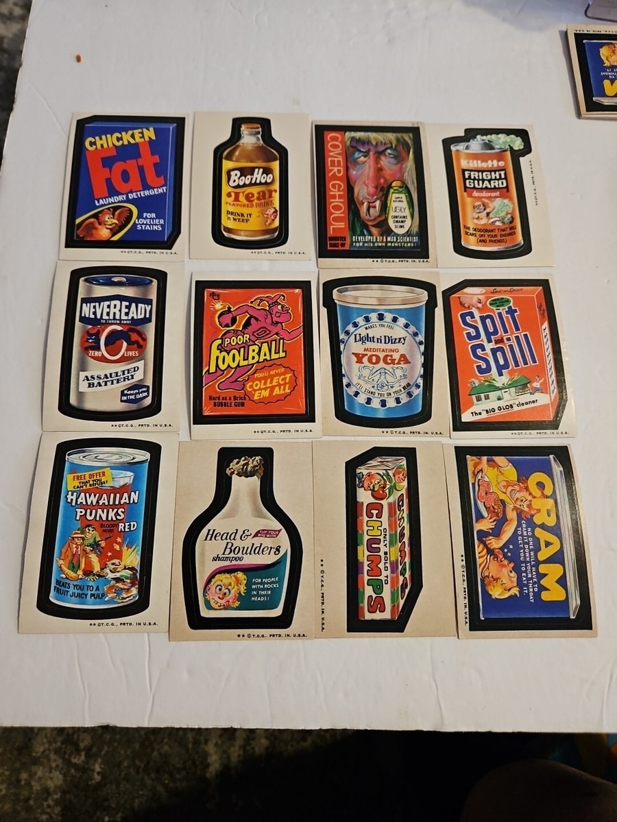 Wacky Packages Lot Of 12 Stickers No Doubles C Topps | eBay